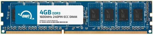 OWC 32GB (4x8GB) DDR3 1600 PC3-12800 CL11 2Rx8 240-pin 1.5V ECC مجموعة ترقية وحدة ذاكرة الوصول العشوائي UDIMM غير المخزنة المتوافقة مع ASUSTOR AS7009RDX AS7012RDX in Kuwait