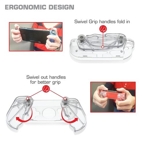 Nyko Swivel Grips - Expandable Ergonomic Grip for Joy-Con Controllers for Nintendo Switch in Saudi Arabia