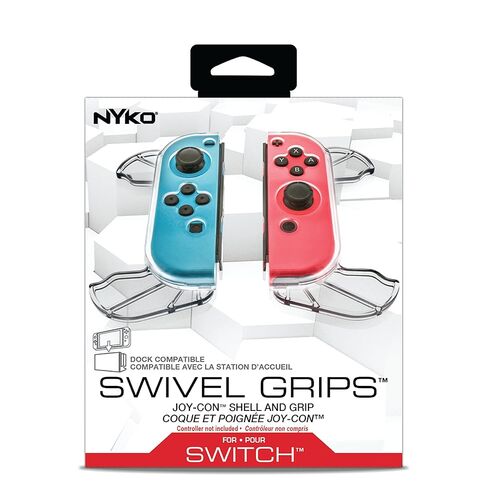 Nyko Swivel Grips - Expandable Ergonomic Grip for Joy-Con Controllers for Nintendo Switch in Saudi Arabia