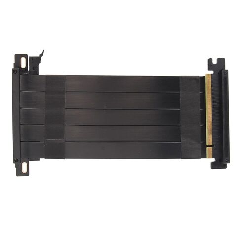 كابل PCIE 4.0 X16 Riser، كابل تمديد مرن عالي السرعة مزدوج الجوانب 180 درجة GPU لـ RTX 4090 لـ RX 7900 XT (20 سم) in Kuwait