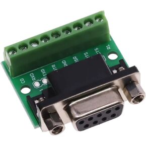 DB9 ذكر أنثى محول إشارات الوحدة الطرفية RS232 RS485 المسلسل إلى المحطة 9-Pin 9-Hole C0innector جديد 2026 عالي لمكونات إلكترونية موثوقة ودقة وأداء مستقر in Kuwait