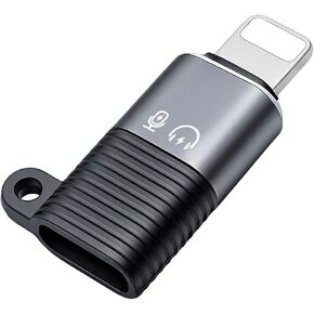 لـ DJI Mic Mini Type-C أنثى إلى ذكر محول OTG للإضاءة لهاتف iPhone 11 12 13 14 الهاتف الذكي PC Mac ملحقات موصل الصوت جهاز استقبال ميكروفون لاسلكي لـ DJI Mic 3 RX Mini RX (عبوة واحدة) in Kuwait