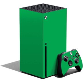 غلاف MightySkins متوافق مع حزمة Xbox Series X - أخضر خالص | غطاء ملتف واقٍ ومتين وفريد ​​من نوعه من الفينيل | سهل التطبيق وتغيير الأنماط | صنع في الولايات المتحدة الأمريكية in Kuwait