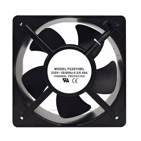 P2207HBL AC 230V 0.3 / 0.46A 50/60 هرتز 205x205x72mm مروحة تبريد بسلكين in Kuwait
