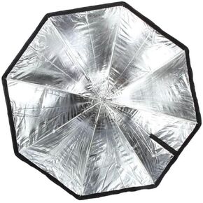 Photography Octagonal Softbox Umbrella for Speedlight Flash, Video Softbox with Diffuser Cover, Portable Studio Lighting Modifier for Portrait and Product Photography in Kuwait