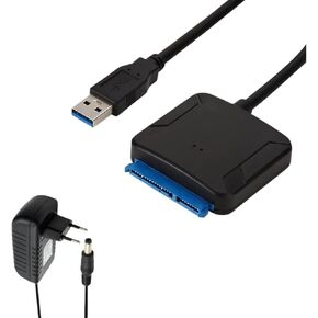 كابل محول USB 3.0 إلى SATA Sata III إلى USBB محول كابلات يدعم 2.5 3.5 بوصة خارجي SSD HDD محول القرص الصلب الجديد 2026 عالي لمكونات إلكترونية موثوقة in Kuwait