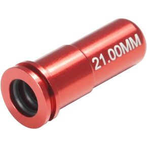GoldenBall x Maxx موديل CNC ألومنيوم مزدوج على شكل حرف O سدادة هواء Airsoft Nozzle (21.00 مم) - أحمر in Kuwait