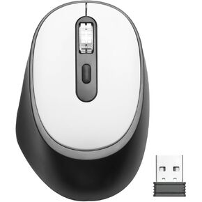 TEZER Wireless Mouse for Laptop, 2.4G Portable Computer Mouse, Ergonomic Design, USB Receiver, for Laptop, PC, Computer, Chromebook, Notebook, in Saudi Arabia