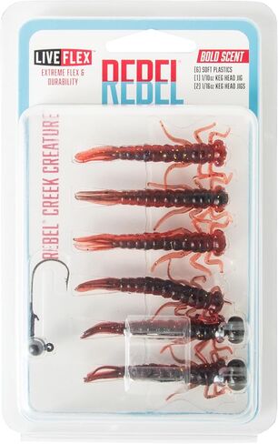 Rebel LIVEFLEX™ Creek Creature من البلاستيك الناعم in Kuwait