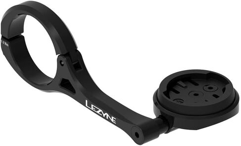 LEZYNE /Wahoo GPS Forward Mount with Adapter - Durable Black Bike Computer & Action Camera Mount for Cycling Navigation & Video Recording in Saudi Arabia