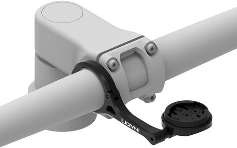 LEZYNE /Wahoo GPS Forward Mount with Adapter - Durable Black Bike Computer & Action Camera Mount for Cycling Navigation & Video Recording in Saudi Arabia