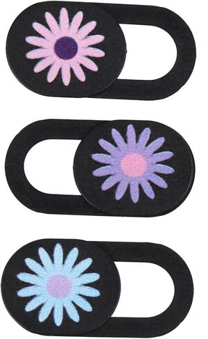3pcs Tablet Camera Protective Cover Webcam Cover Slider for Laptop Privacy Easy Slide Random Color in Saudi Arabia