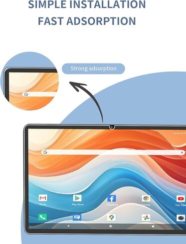 [عبوة من قطعتين] واقي شاشة لجهاز MEIZE D126 Android Tablet 11 بوصة من الزجاج المقوى، واقي شاشة لجهاز MEIZE D126 11 بوصة مضاد للخدش وحساس وصلابة 9H in Kuwait