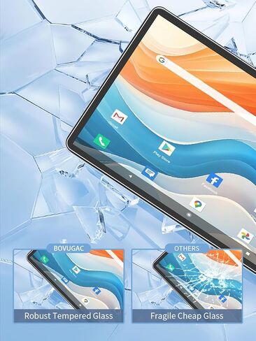 [عبوة من قطعتين] واقي شاشة لجهاز MEIZE D126 Android Tablet 11 بوصة من الزجاج المقوى، واقي شاشة لجهاز MEIZE D126 11 بوصة مضاد للخدش وحساس وصلابة 9H in Kuwait
