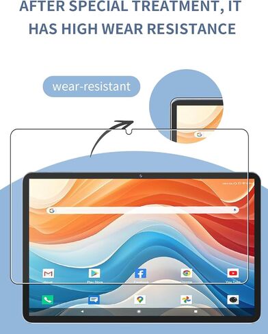 [عبوة من قطعتين] واقي شاشة لجهاز MEIZE D126 Android Tablet 11 بوصة من الزجاج المقوى، واقي شاشة لجهاز MEIZE D126 11 بوصة مضاد للخدش وحساس وصلابة 9H in Kuwait