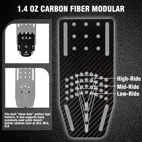 Drop Leg Holster Adapter Platform for QLS Kit- Modular Belt Holster Adapter, Adjustable Thigh Leg Strap System for Tactical Police Gear in Saudi Arabia