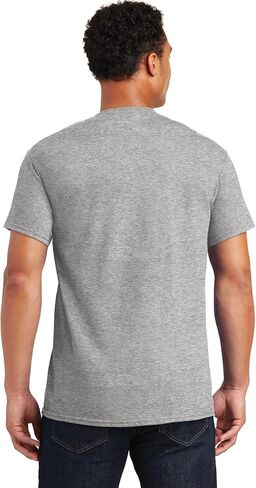 Gildan Mens Ultra Cotton 100% Cotton T-Shirt, 5XL, Safety Pink in Saudi Arabia