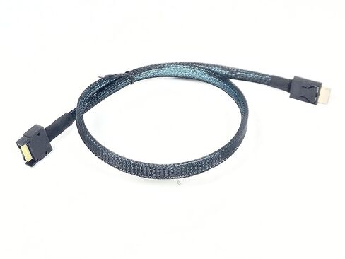 Micro SATA Cables|Mini Cool Edge MCIO 38 Pin to OCULINK 42 Pin Cable 1 Meter in Saudi Arabia