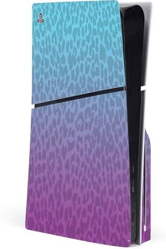 Skinit Decal Gaming Skin Compatible with PS5 Slim Disk Console - Cow Print Design in Saudi Arabia
