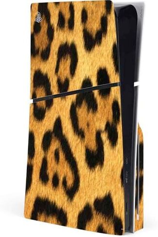 Skinit Decal Gaming Skin Compatible with PS5 Slim Disk Console - Cow Print Design in Saudi Arabia