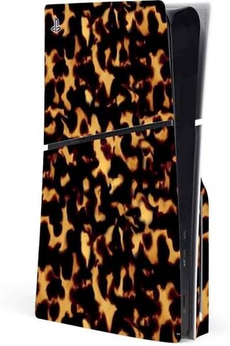 Skinit Decal Gaming Skin Compatible with PS5 Slim Disk Console - Cow Print Design in Saudi Arabia