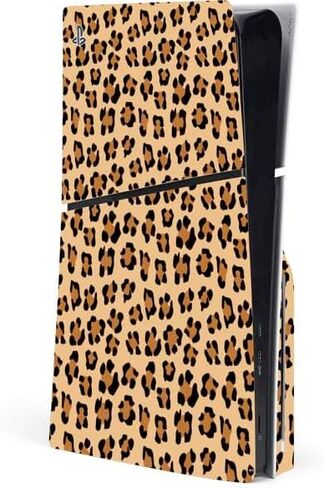Skinit Decal Gaming Skin Compatible with PS5 Slim Disk Console - Cow Print Design in Saudi Arabia