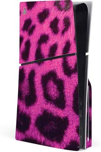 Skinit Decal Gaming Skin Compatible with PS5 Slim Disk Console - Cow Print Design in Saudi Arabia