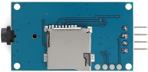 2pcs YX5300 UART TTL MP3 Voice Player Module with Micro SD Holder in Saudi Arabia