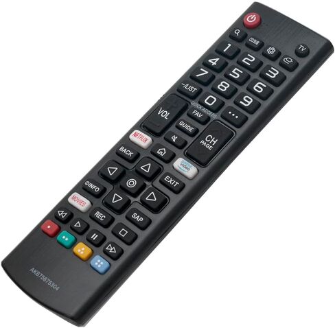 AKB75675304 جهاز تحكم عن بعد بديل مناسب لتلفزيون LG الذكي 43UM7310PUA 49UM7300AUE 49UM7300PUA 50UM7300AUE 50UM7300PUA 50UM7310PUA 55UM7300AUE 55UM7300PUA 65UM7300AUE 65UM7300PUA in Saudi Arabia