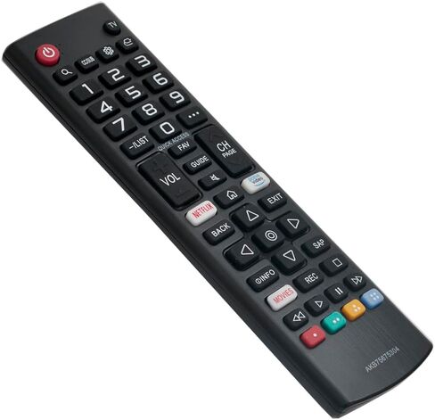 AKB75675304 جهاز تحكم عن بعد بديل مناسب لتلفزيون LG الذكي 43UM7310PUA 49UM7300AUE 49UM7300PUA 50UM7300AUE 50UM7300PUA 50UM7310PUA 55UM7300AUE 55UM7300PUA 65UM7300AUE 65UM7300PUA in Saudi Arabia