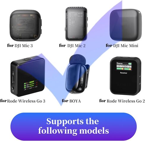 for DJI Mic Mini Type-C Female to Male Lighting OTG Adapter for iPhone 11 12 13 14 Smartphone PC Mac Audio Connector Accessories Wireless Microphone Receiver for DJI Mic 3 RX Mini RX (1 Pack) in Saudi Arabia