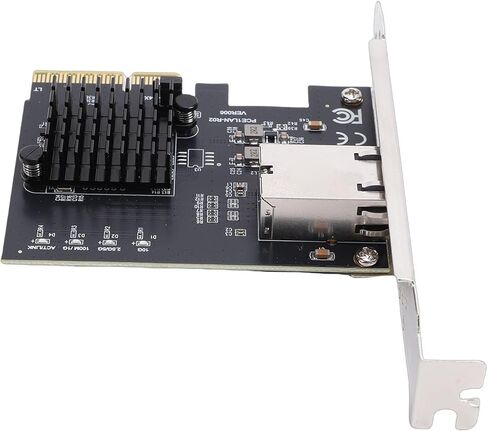 بطاقة شبكة PCIe 4X Gigabit، محول إيثرنت بسرعة 10 جيجابت في الثانية مع وحدة تحكم RTL8127AT لخادم سطح المكتب ومركز بيانات NAS in Kuwait
