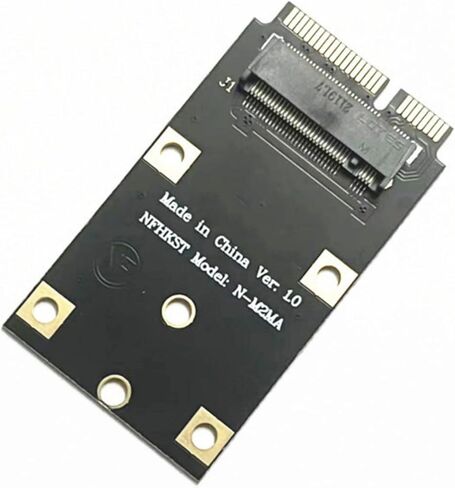بطاقة محول NVMe إلى PCIe فعالة لمحول WiFi MiniPCIE بعوامل الشكل 2230 2242 in Saudi Arabia