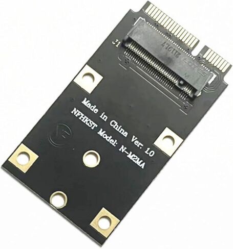 بطاقة محول NVMe إلى PCIe فعالة لمحول WiFi MiniPCIE بعوامل الشكل 2230 2242 in Saudi Arabia