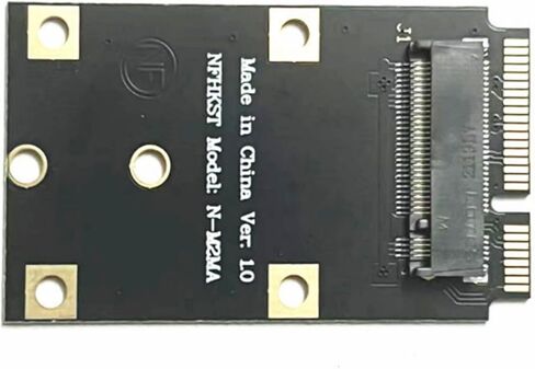 بطاقة محول NVMe إلى PCIe فعالة لمحول WiFi MiniPCIE بعوامل الشكل 2230 2242 in Saudi Arabia