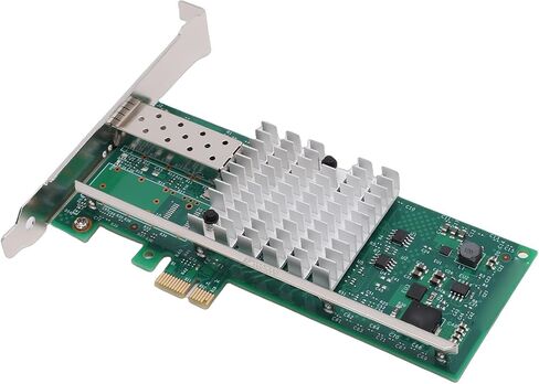بطاقة شبكة PCIE X1 سعة 10 جيجابايت، ومحول SFP Fiber Ethernet مع شريحة 82599EN، ودعم خادم VMware in Kuwait