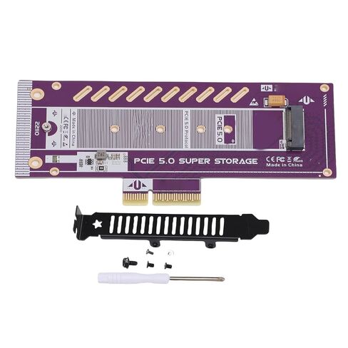 بطاقة محول Zyyini PCIe 5.0 X4 إلى M.2 NVMe، بطاقة توسيع SSD بسرعة 128 جيجابت في الثانية، سرعة قراءة تزيد عن 10000 ميجابت في الثانية، لأجهزة كمبيوتر محطة عمل الألعاب X8 X16، لنظام Wins 10 11، لنظام Linux، لنظام التشغيل OS X in Saudi Arabia