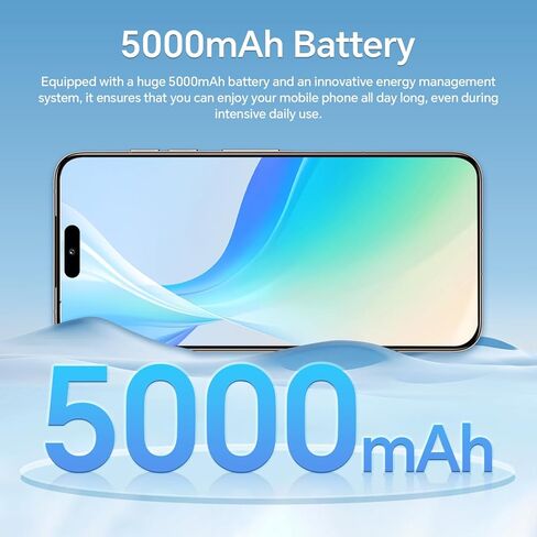 P24 Ultra Unlocked Phones, 12GB+512GB Smartphone, 5G Android 14 Phone with 108MP+48MP Camera, Snapdragon 888, 6.8" Full HD+ OLED Screen, 5000mAh Battery, Dual SIM, GPS White in Saudi Arabia