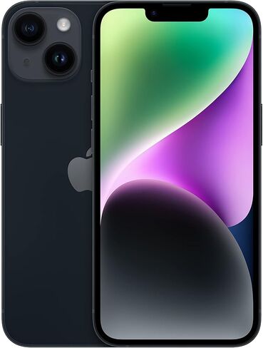 Apple iPhone 14, 128GB, Midnight for GSM (Renewed) in Saudi Arabia