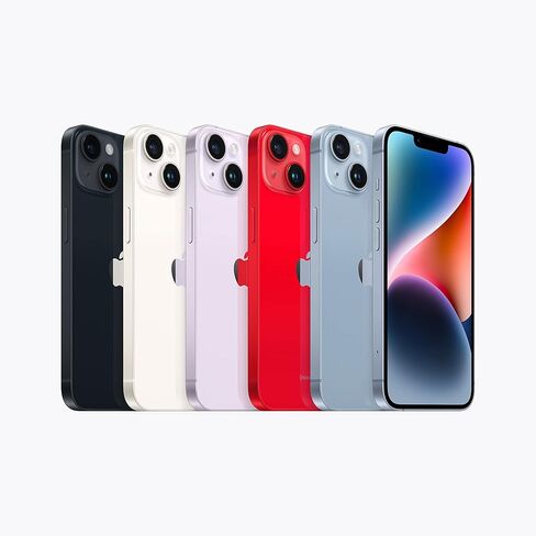 Apple iPhone 14, 128GB, Midnight for GSM (Renewed) in Saudi Arabia