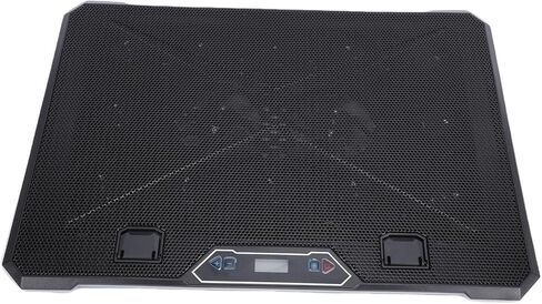 JTLB Gaming Laptop Cooling Pad 8 Levels Height Adjustable 2 USB Ports RGB Lights 12-19 Inch Laptop Cooler with 3C Adapter (14 Fans) in Saudi Arabia