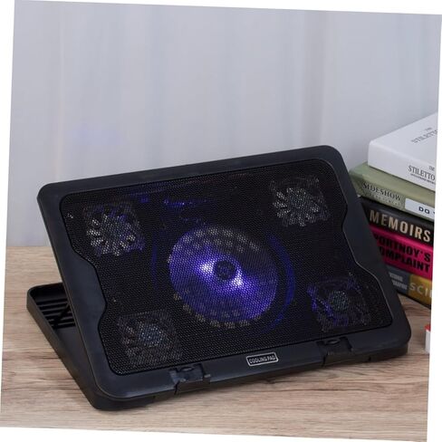 Laptop Cooler Fan Cooling Mat with USB Fans Energy-Saving Heat Dissipation Stand for Notebooks Portable Computer Cooling Pad in Saudi Arabia