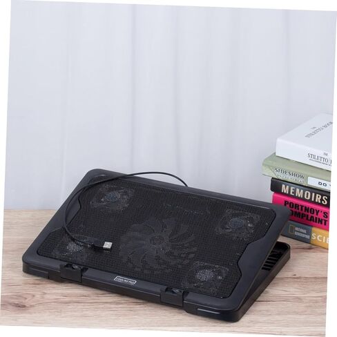 Laptop Cooler Fan Cooling Mat with USB Fans Energy-Saving Heat Dissipation Stand for Notebooks Portable Computer Cooling Pad in Saudi Arabia