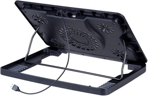 Laptop Cooler Fan Cooling Mat with USB Fans Energy-Saving Heat Dissipation Stand for Notebooks Portable Computer Cooling Pad in Saudi Arabia