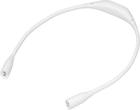 Dioche Flexible NUSB Rechargeable Neck Light with 3 Brightness Settings and 360° Flexible LED Reading Light - The Perfect Companion for Night Running, Reading, and Repair Work. (White) in Saudi Arabia