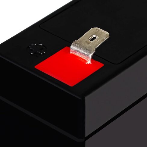 بطارية مايتي ماكس 6 فولت، 9 أمبير، AGM، محطة F2، بطارية بديلة متوافقة مع شاشة LCD الذكية لتطبيق الطاقة الذكية OR500LCDRM1U - 4 عبوات in Kuwait