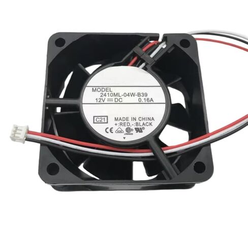 2410ML-04W-B39 DC 12V 0.16A 60x60x25mm مروحة تبريد 3 أسلاك in Kuwait