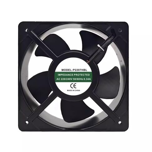 P2207HBL AC 220/240V 0.34A 50/60 هرتز 205x205x72mm مروحة تبريد بسلكين in Kuwait