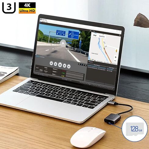 بطاقة 128 جيجابايت فئة 10 U3 لكاميرا داش ريديجر 4K in Kuwait