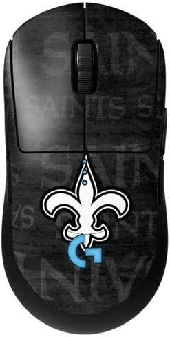 ملصق Skinit غلاف آخر متوافق مع ماوس الألعاب اللاسلكي G Pro - تصميم مرخص رسميًا من NFL New Orleans Saints in Kuwait